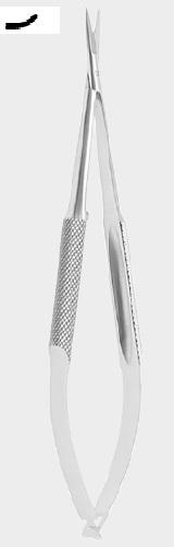 Мікроножиці, гострий/гострий, 18,0 см (cm), вигнуті. Бренд: Zepf (Зепф).